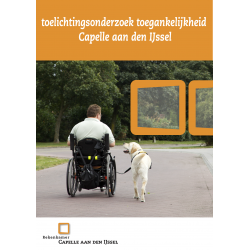 Toelichtingsonderzoek toegankelijkheid Capelle aan den IJssel