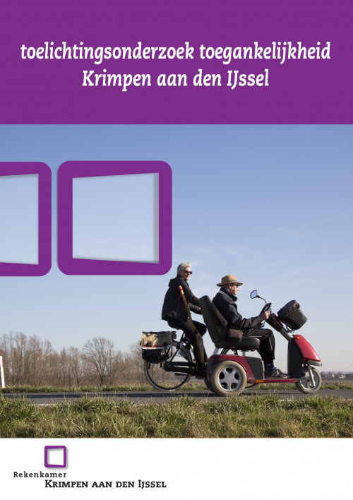Toelichtingsonderzoek toegankelijkheid Krimpen aan den IJssel